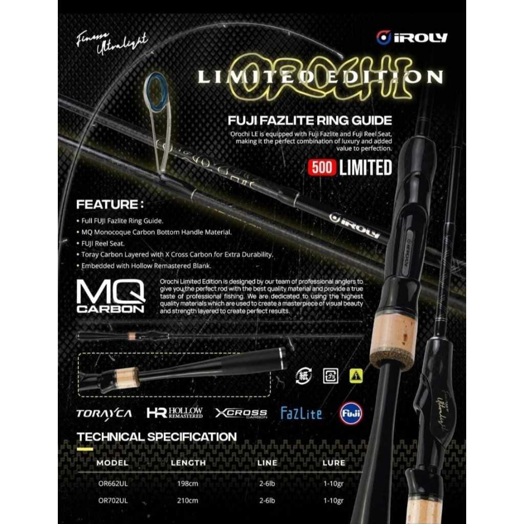 Joran Iroly Orochi Limited Edition 662/702 UL