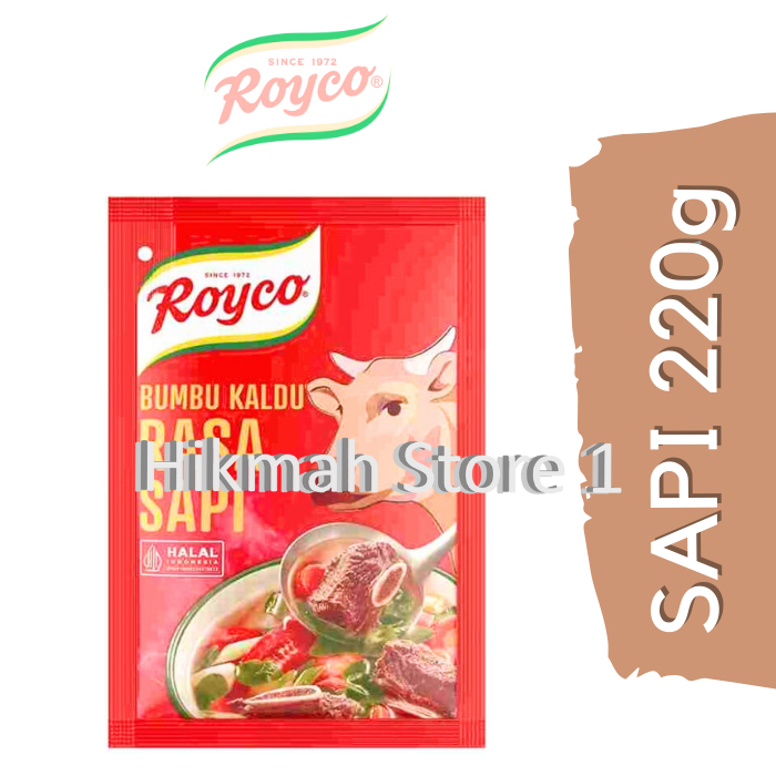 

Royco Bumbu Kaldu Penyedap Rasa Sapi 220 g