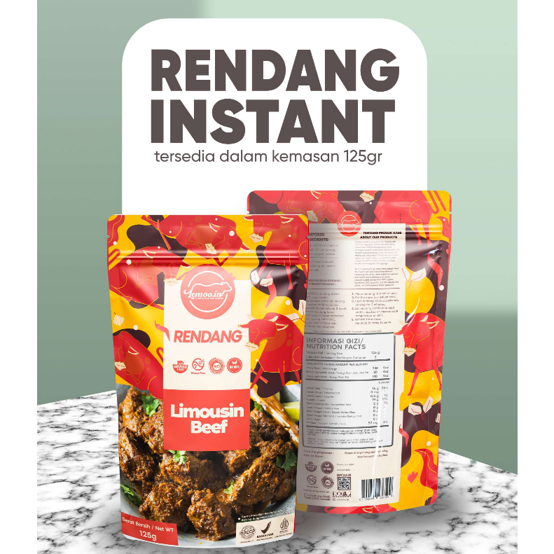 

Rendang Daging Sapi Grassfed - Lemooin