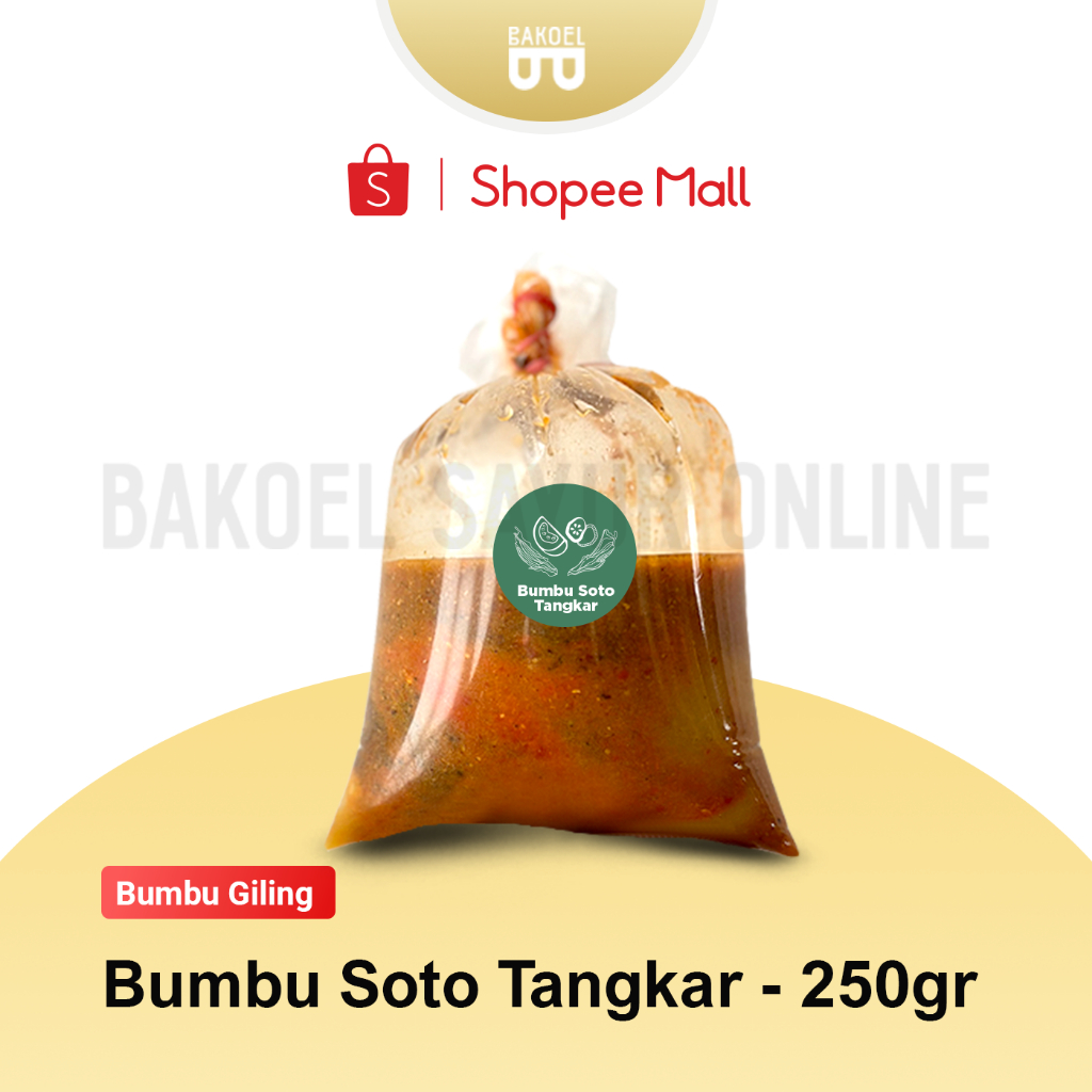 

Bumbu Giling Soto Tangkar - 250 gr