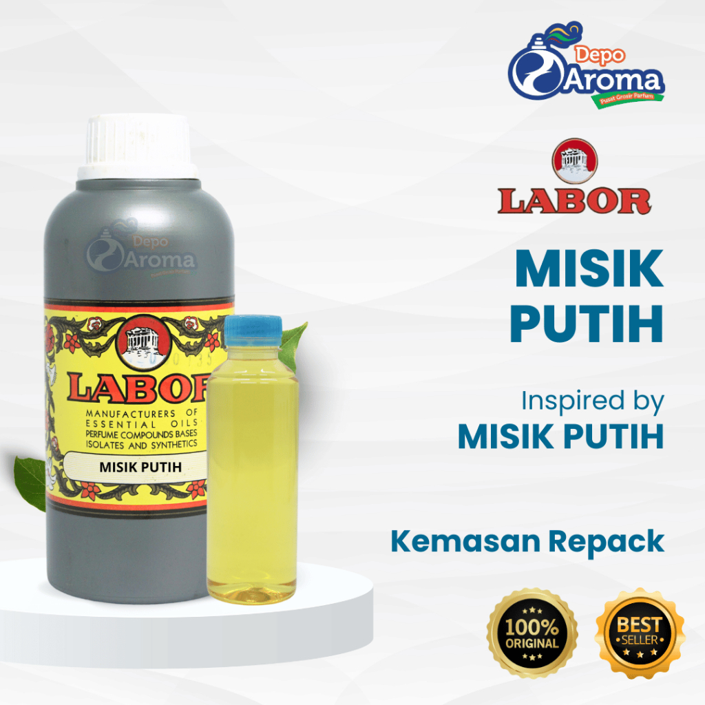 PARFUM BIBIT MURNI - MISIK PUTIH - REPACKING 100ML - LABOR