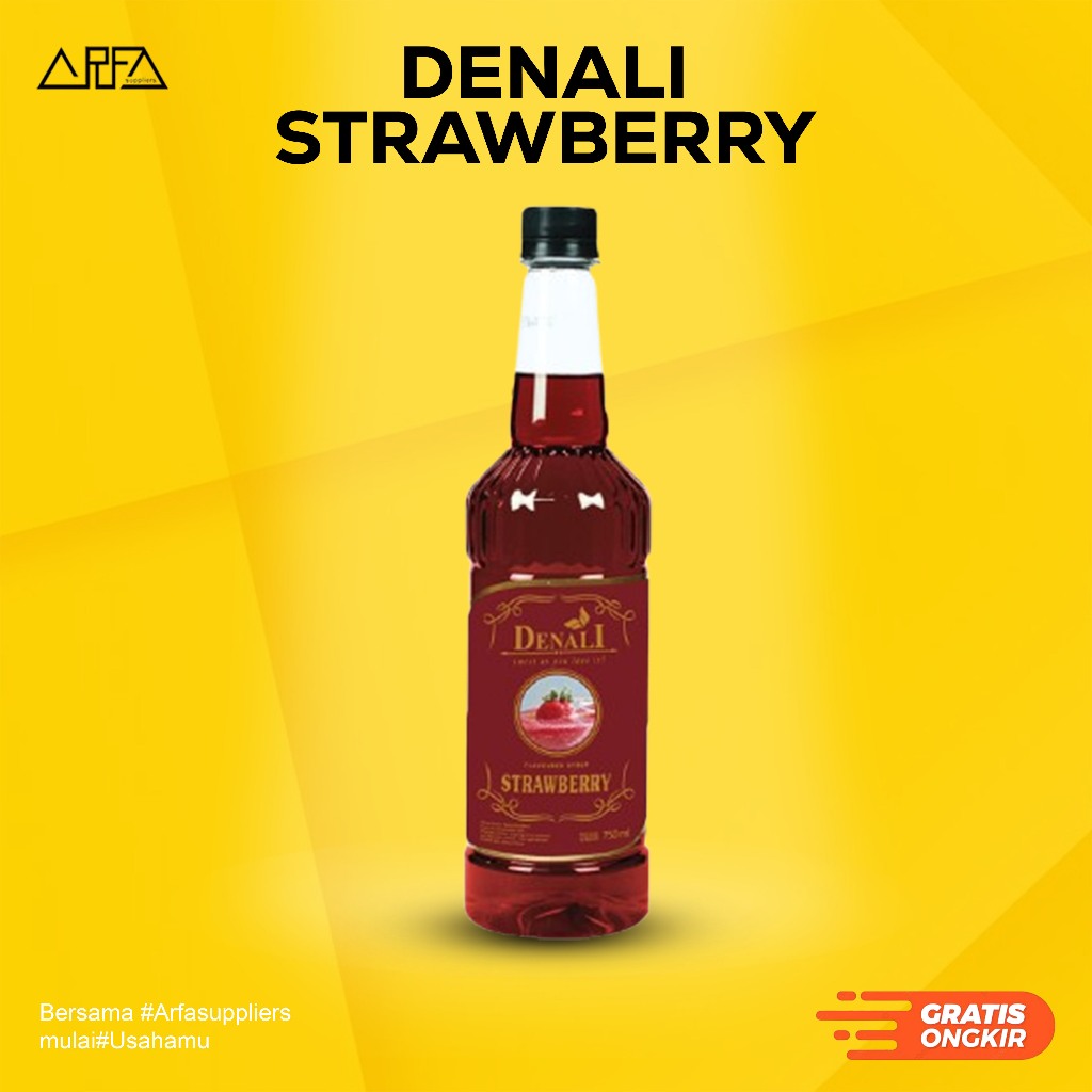 

sirup premium denali strawberry