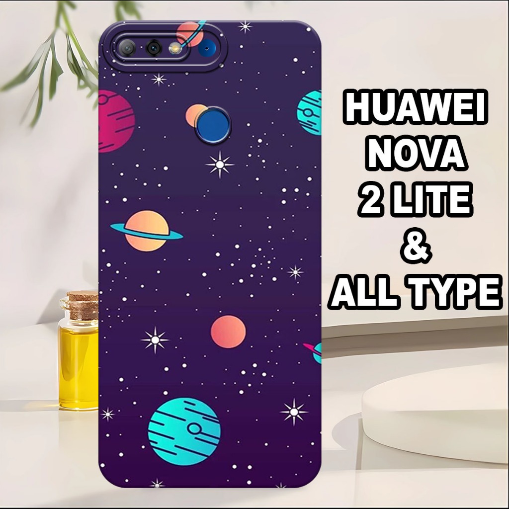 G29 - Silikon HUAWEI NOVA 2 LITE - Softcase pro camera HUAWEI NOVA 2 LITE - Motif PLANET - Bahan  Ka