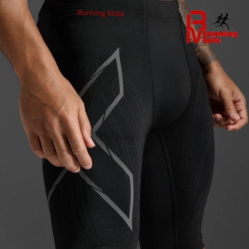 2XU MCS Men's Light Speed Compression Short Black Reflective