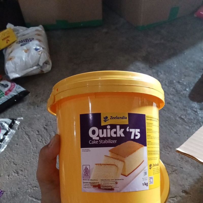

zeelandia quick 75 cake emulsifier penstabil kue 1kg