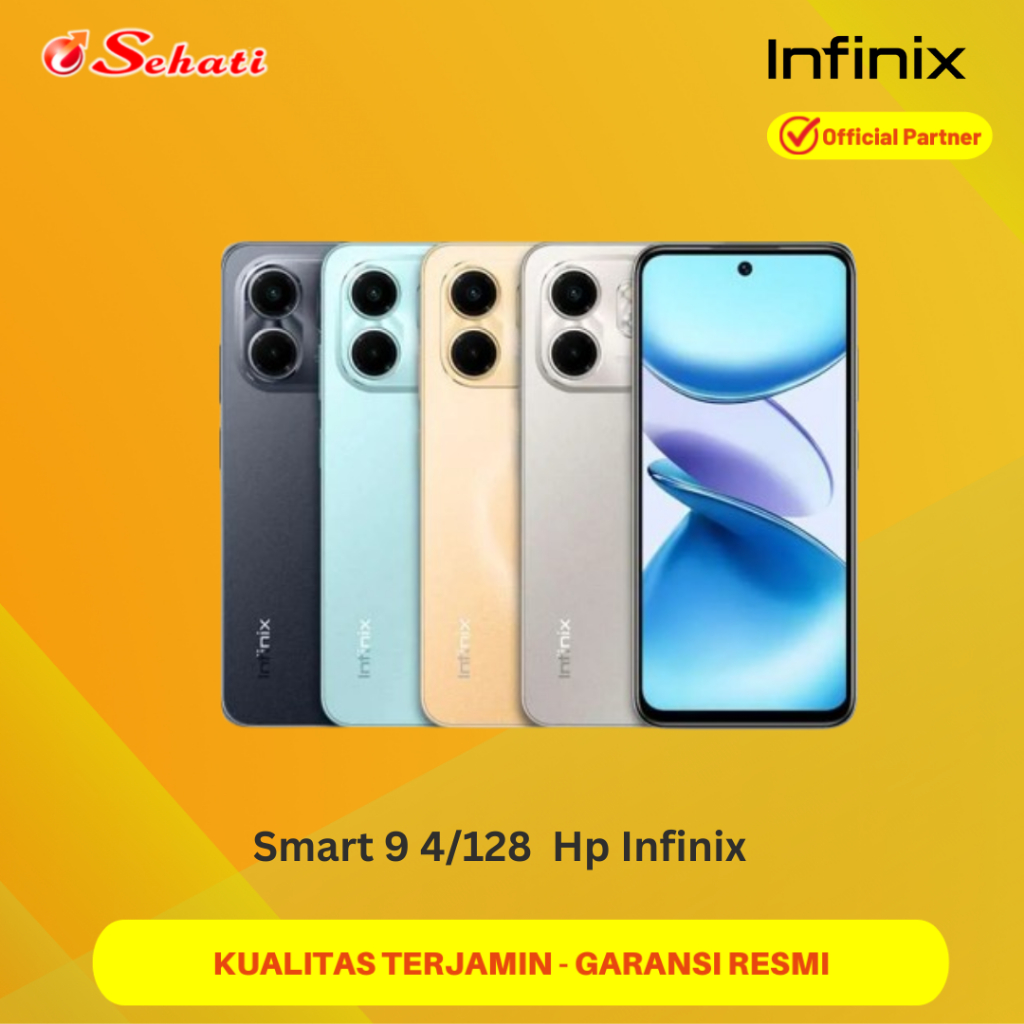 AIG INFINIX Smart 9 4/128 Hp Infinix Garansi Resmi INFINIX Indonesia Sehati Garut
