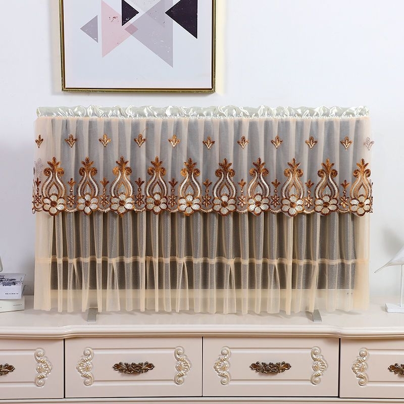 Penutup tv ultra tipis penutup debu tv gantung penutup cover tv