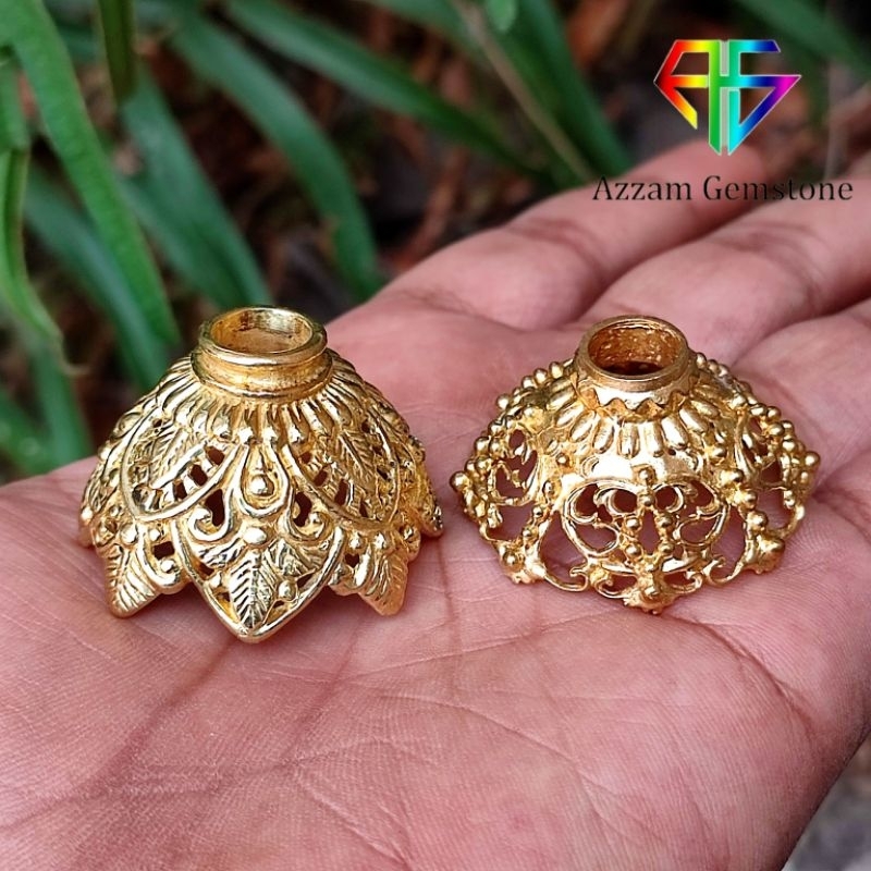 Mendak Selut Pendokok Kuningan Melayu Bugisan Palembang Besar Tebal Logam Coin bkn Stailess Tembaga 