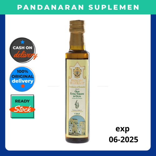 

Minyak Zaitun MEDITERRANEA Foods Organic Extra Virgin Olive Oil Rosemary Flavoured 250ml