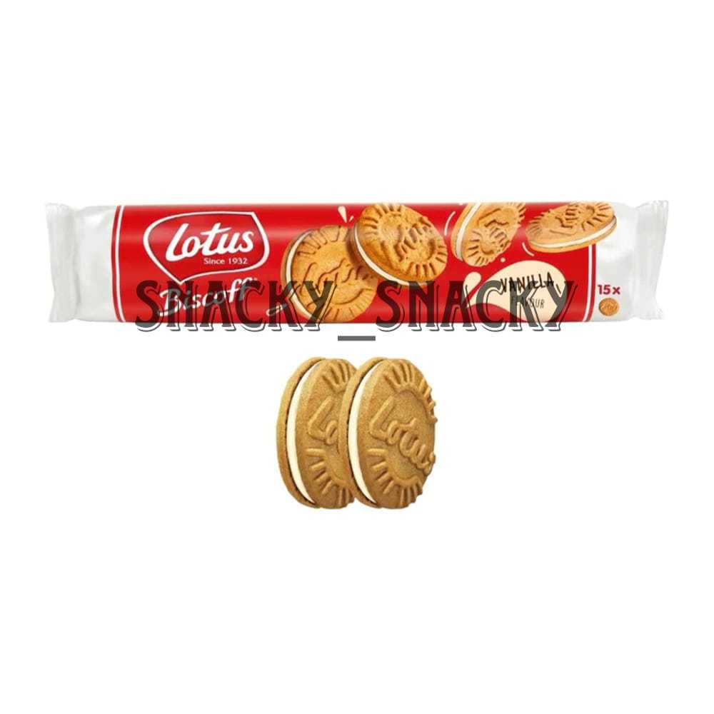 

Biskuit Biscoff Sandwich Cookies 150gr - Lotus Biscuit