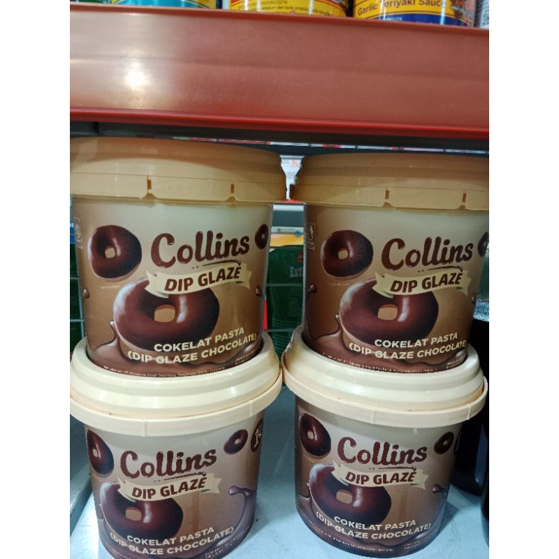 

Collins coklat pasta dip glaze 1 kg