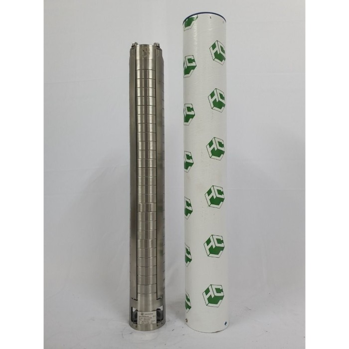 POMPA SUBMERSIBLE HCL 4" inch 3 HP Output 1-1/2" inch 4SPM 5-25 STAINLESS STEEL IMPELLER 3HP 4" SPM