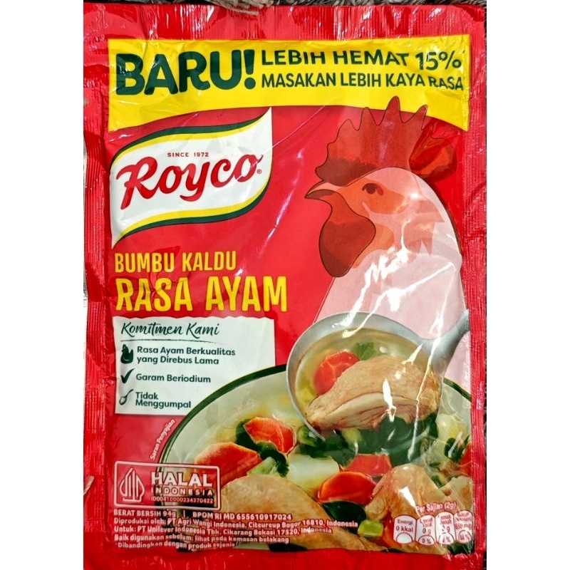 

Royco Bumbu Kaldu Rasa Ayam & Sapi 94gr