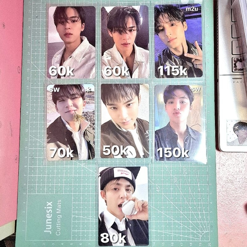 [ READY ] photocard pc svt mingyu fts face the sun pioneer sector17 ld m2u soundwave sw gyu mbe tc c