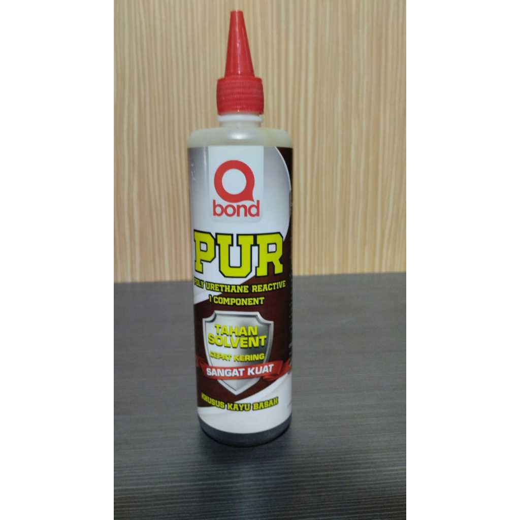 Bachtiar Lem kayu Q Bond PUR A 500gr / Lem Kayu Basah