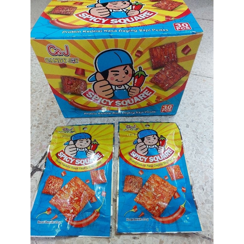 

Latio Spicy Square terbaru isi 30
