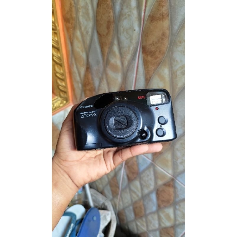 kamera analog Canon sure shot zoom S