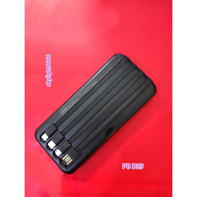 PowerBank x182 10000mah Returan/Rusak