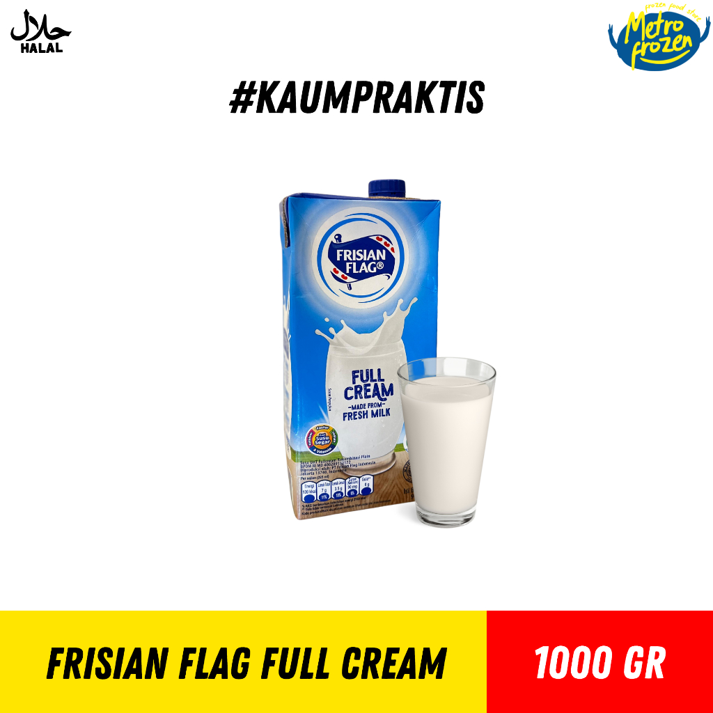 FRISIAN FLAG Full Cream Fresh Milk 1Liter// Susu Full Cream // Susu Full Cream instan Banjarmasin