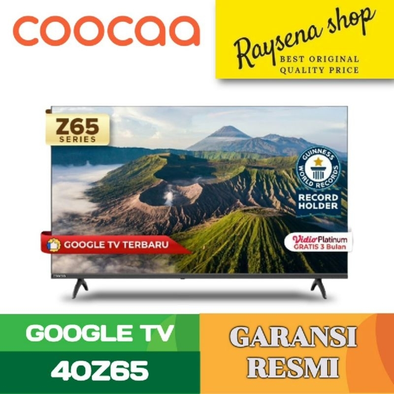 COOCAA 40Z65 GOOGLE TV  40 INCH COOCAA GOOGLE TV 2K NEW SERIES