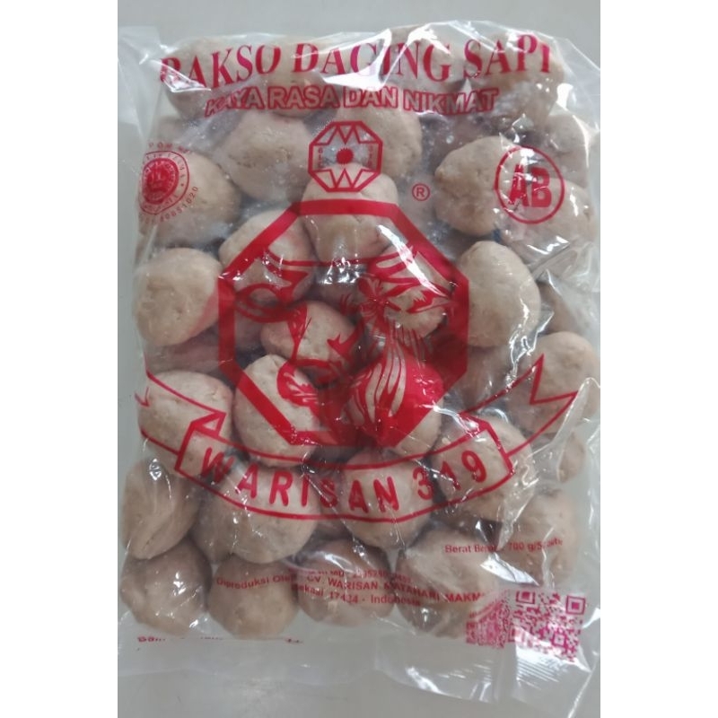 

baso warisan ab isi 50pcs 700gram