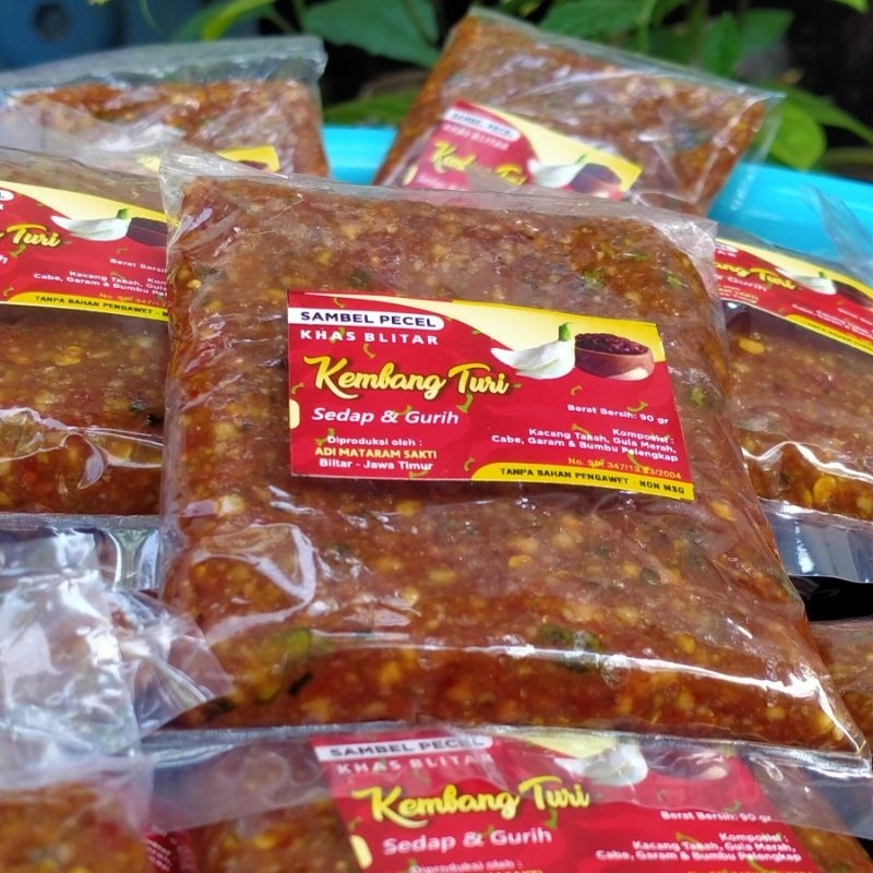 

sambel pecel "Kembang Turi" khas Blitar