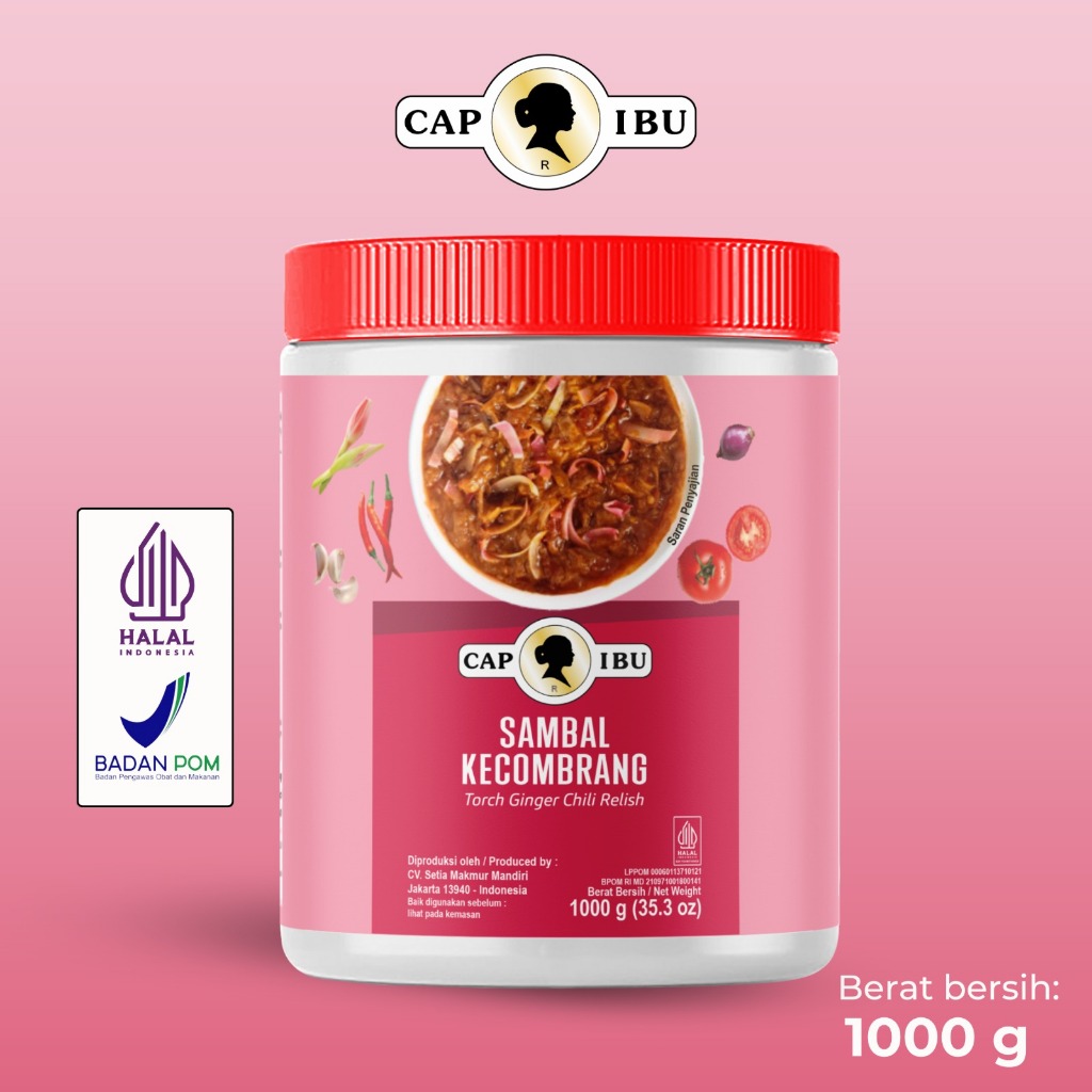 

CAP IBU Sambal Kecombrang Kemasan Pot