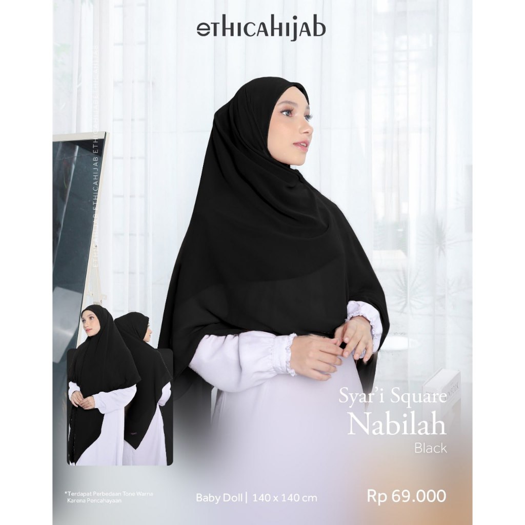 SYARI SQUARE NABILAH BY ETHICA HIJAB