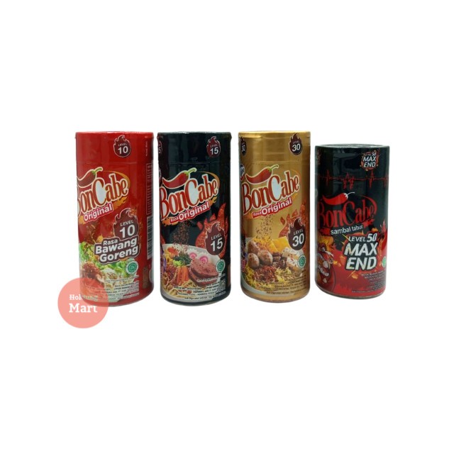 

kobe Boncabe level 15 30 max end 50 super pedas original bubuk cabe sambal tabur puedas bumbu campuran baso aci bakso