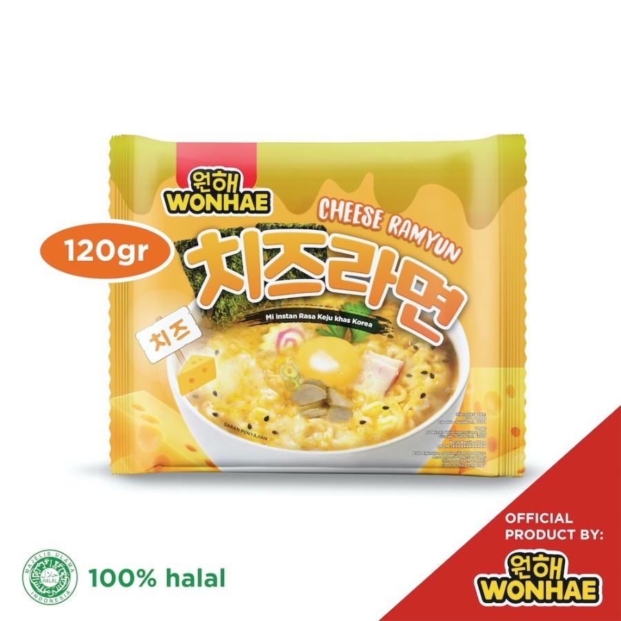 

Mujigae by Wonhae Cheese Ramyun 120g