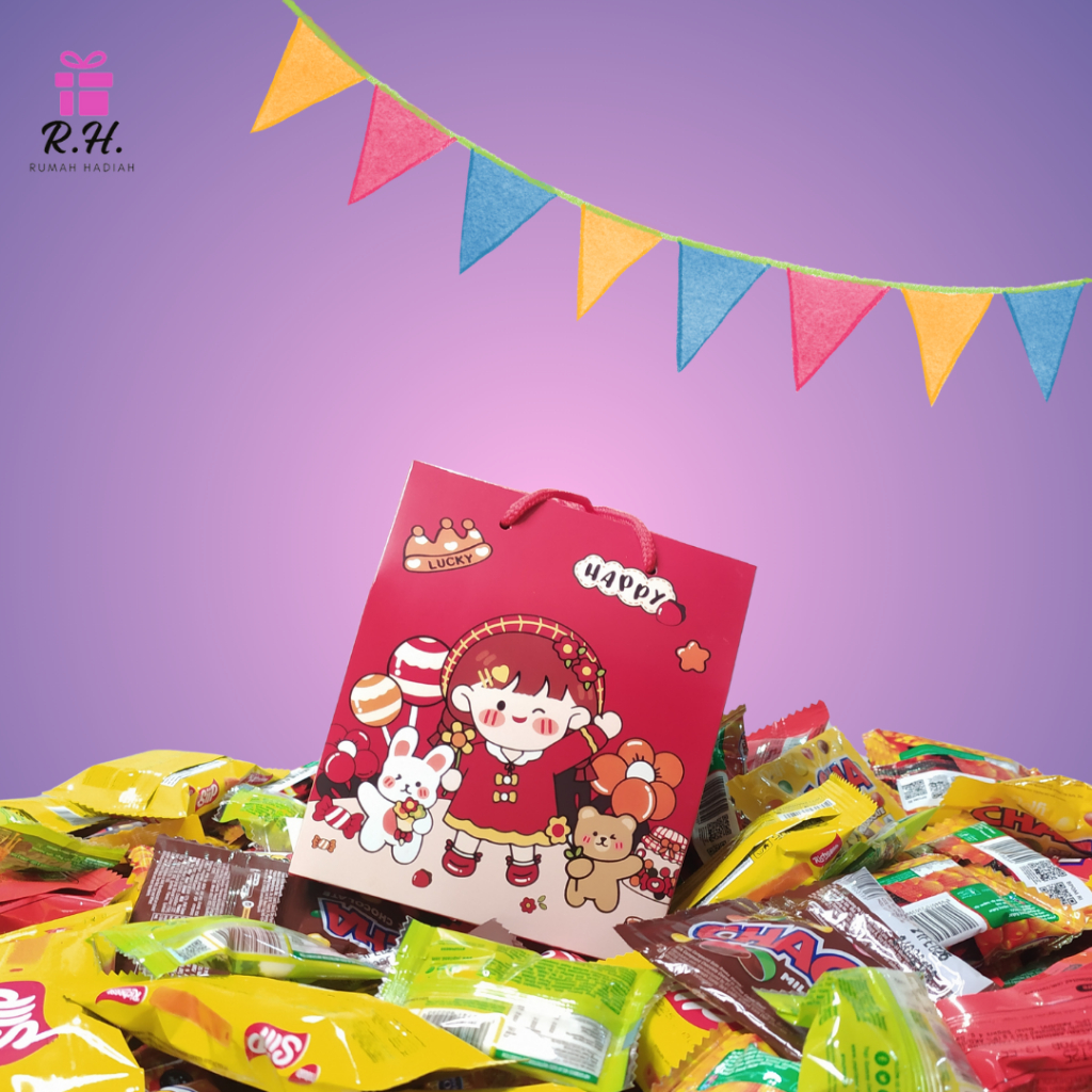 

SNACK BOX "HAPPY" UNTUK BINGKISAN ULANG TAHUN DAN BERBAGAI ACARA