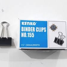 

Binder clips / penjepit kertas no. 155 JOYKO BOX Isi 12 Pcs