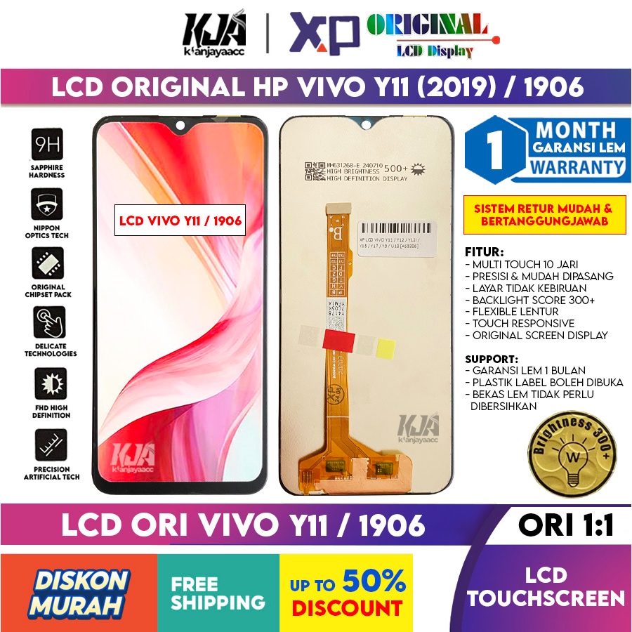❤️ LCD Original ❤️ Vivo Y11 2019 1906 LCD Touchscreen Hp ORI