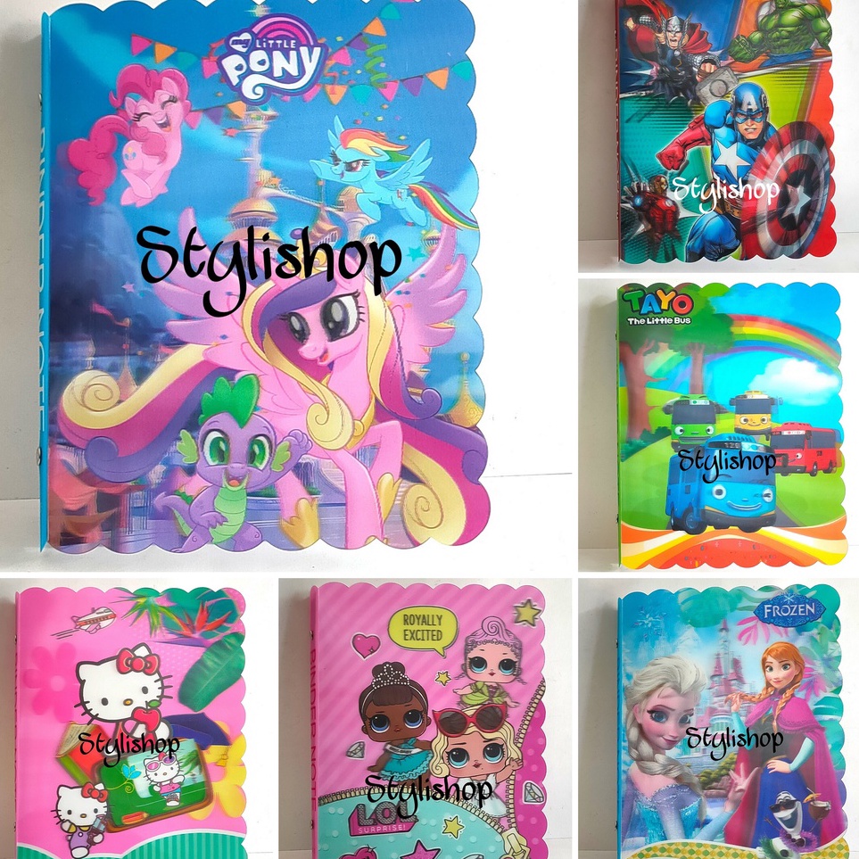 

Penawaran Terbaik Map Binder A5 Printing 3D Motif Anak dan Remaja Buku Binder Ukuran Kuarto Karakter