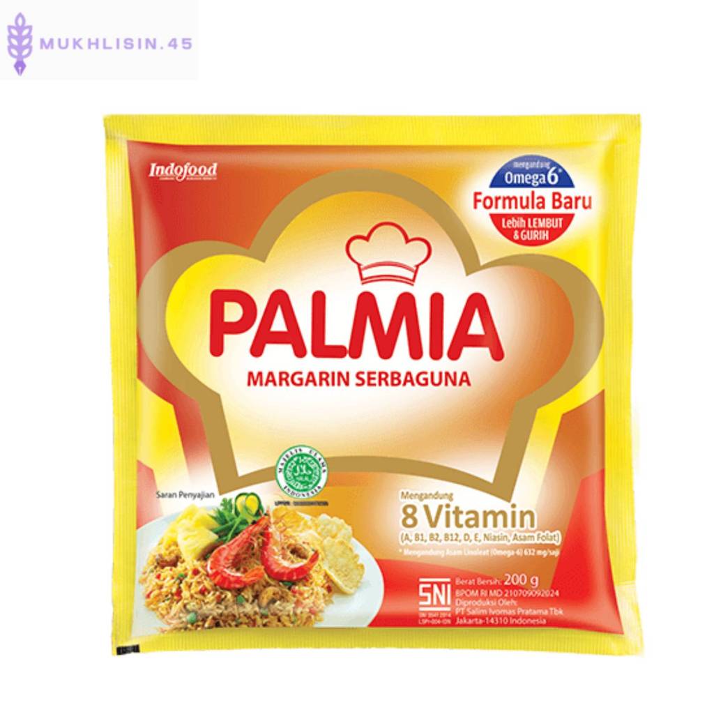 

Margarin Palmia serba guna pack berat 200 gr