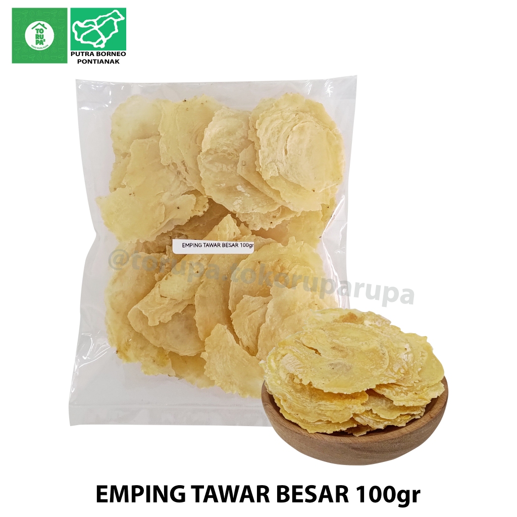 

[Pilihan] Emping Belinjo Tawar Besar Mentah 100gr / Emping Melinjo Tawar / Emping Mentah Besar