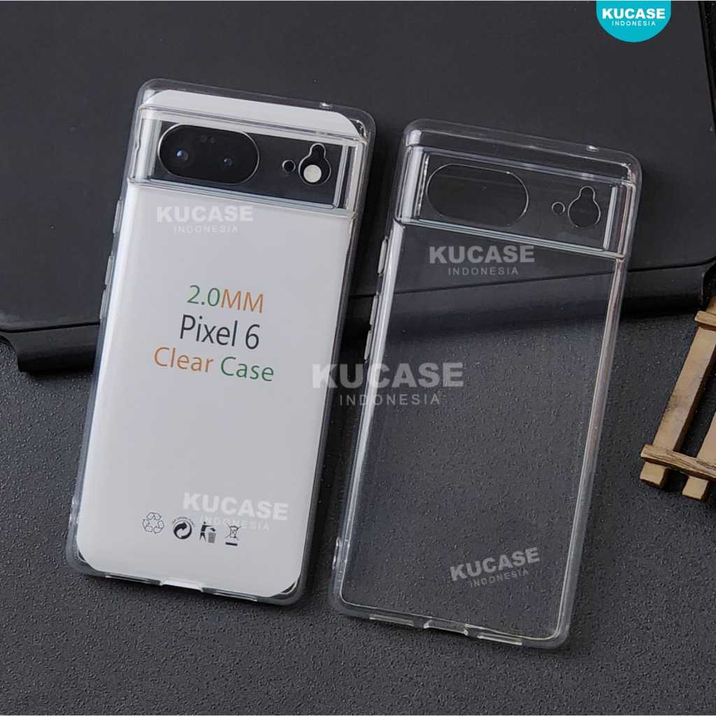 Google Pixel 6 Google Pixel 6 Pro Google Pixel 6A CLEAR CASE 2.0mm Softcase Bening Transparan Case G