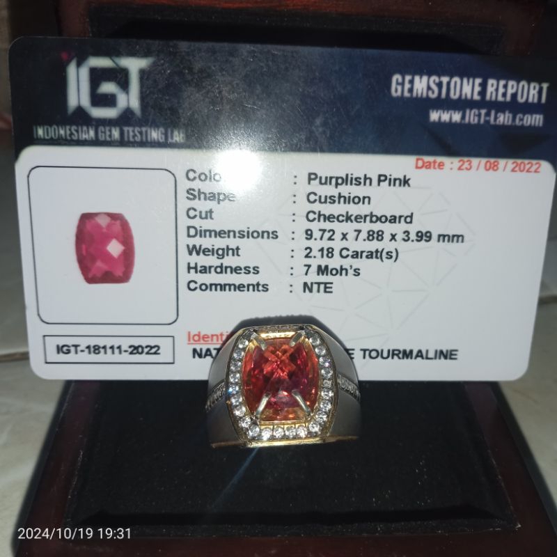 RUBELLITE TOURMALINE