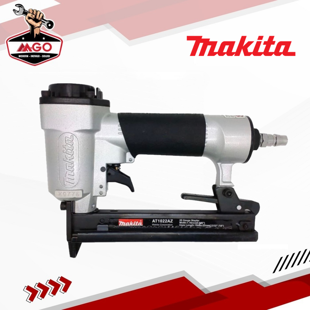 

Alat Tembak Paku / Air Staples Nailer Gun / Pneumatic Staples MAKITA AT-1022AZ / AT 1022 AZ