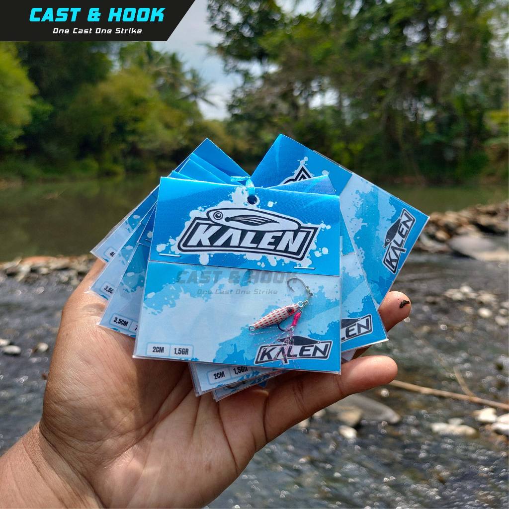 JIG KALEN / UMPAN CASTING MUARA DAN LAUT