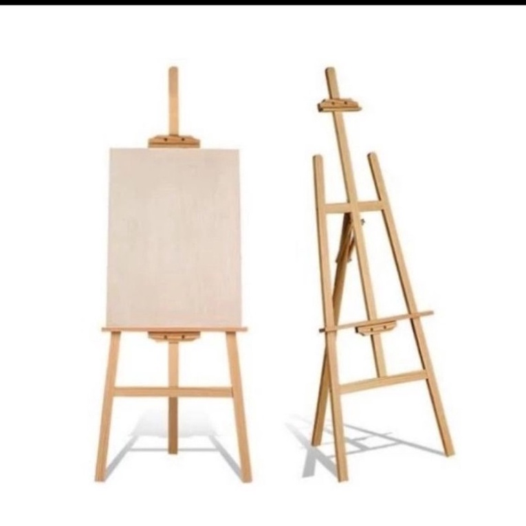 

KODE K73R Stand LukisanWooden Easel kayuStand KayuStanding frameEasel