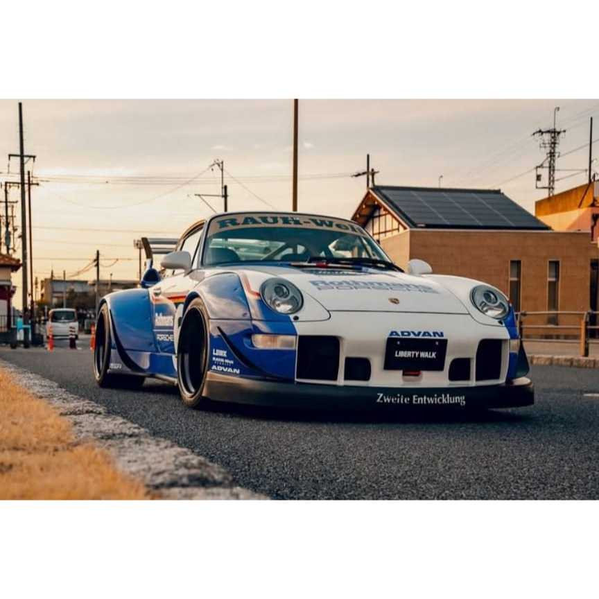 Top Models Porsche RWB 993 RWB x LBWK Rothmans