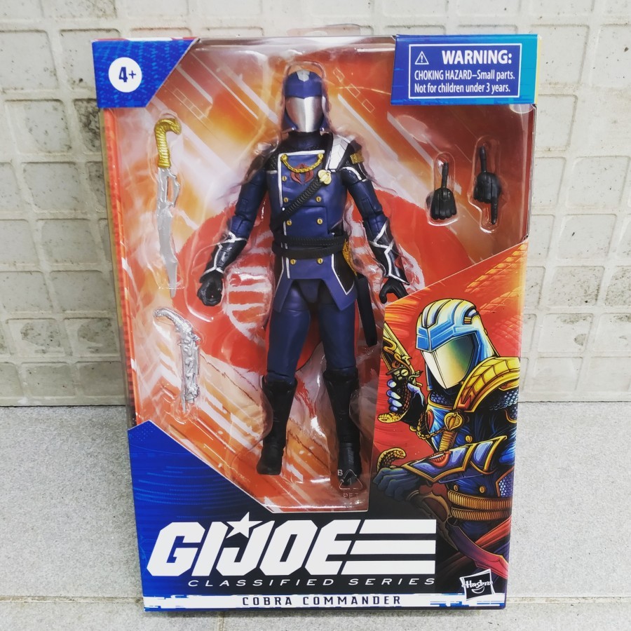 HASBRO GI-JOE GIJOE CLASSIFIED SERIES COBRA COMMANDER