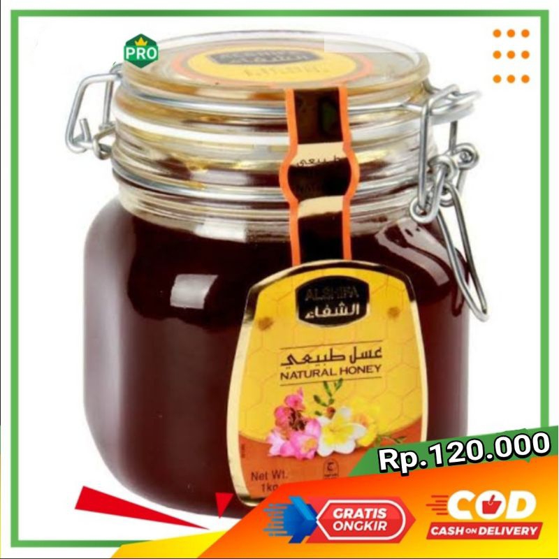 

[ ORIGINAL ] 1kg madu Al shifa madu murni berkualitas tinggi madu al shifa original.