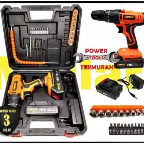 

Bor Beton Impact 18 v 10mm / CDID1845 BOR BETON LITHIUM BATERAI CORDLESS IMPACT 10mm 18V XENON 1845