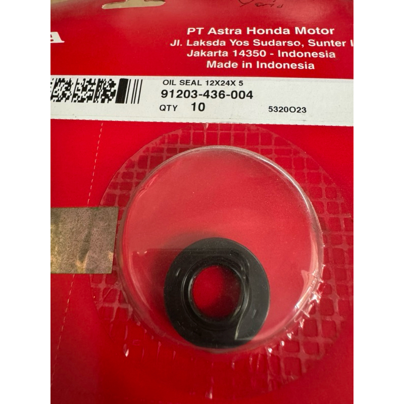 Sil oli as kipas water pump vario 125/150, vario karbu/techno karbu Original AHM