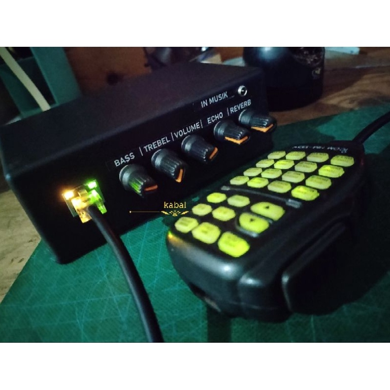 ART W5F2 ECHO MODULASI MYCOM REVERB RADIO RIG MIC ASLI RIGNYA