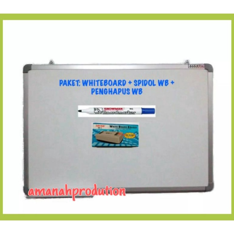 

ART C7S papan tulis anak whiteboard 4x6SpidolEraser murah