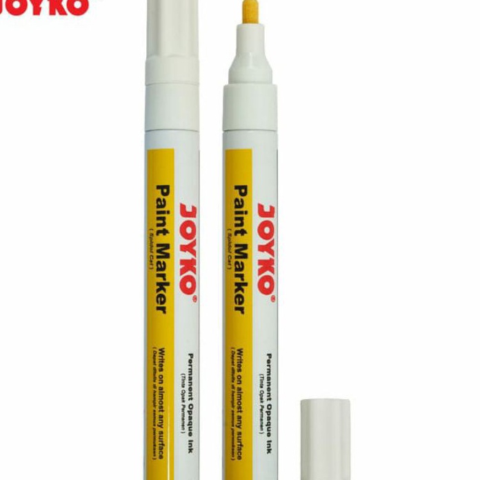 

HJ6 Paint Marker WHITE joyko PTM37 12 pcs