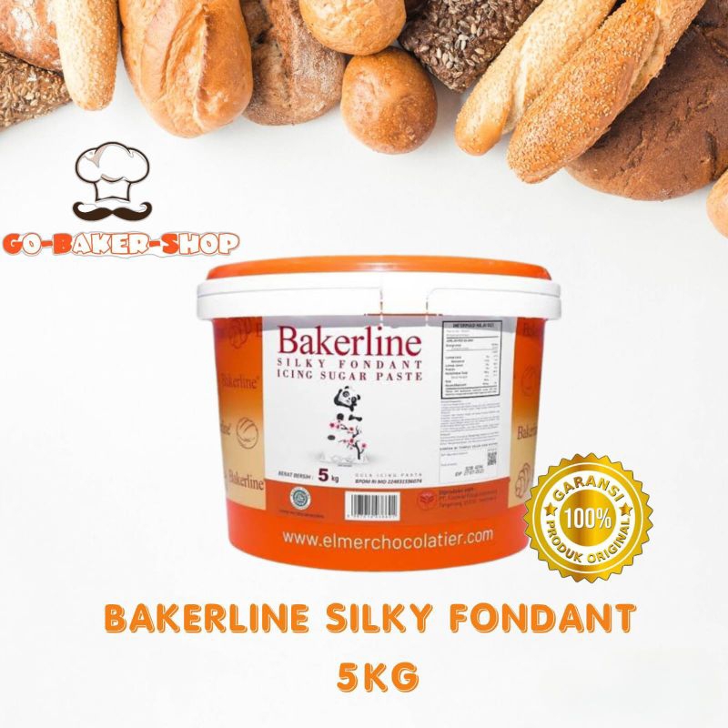 

ELMER BAKERLINE SILKY FONDANT 5KG